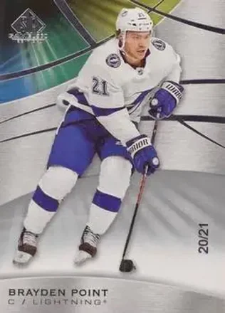 2019-20 SP Game Used #27 - Brayden Point - Tampa Bay Lightning