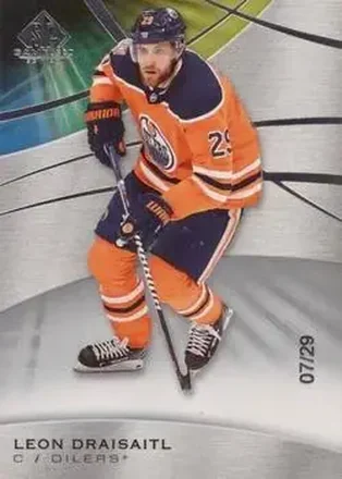 2019-20 SP Game Used #28 - Leon Draisaitl - Edmonton Oilers