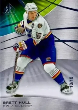 2019-20 SP Game Used #29 - Brett Hull - St. Louis Blues