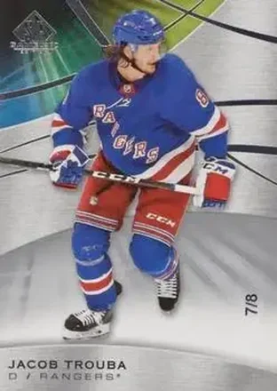 2019-20 SP Game Used #30 - Jacob Trouba - New York Rangers