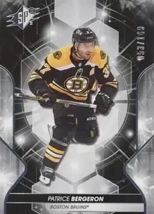 2019-20 SPx #1 - Patrice Bergeron - Boston Bruins
