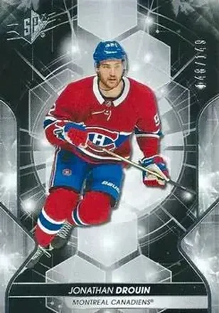 2019-20 SPx #11 - Jonathan Drouin - Montreal Canadiens