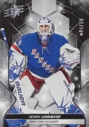 2019-20 SPx #25 - Henrik Lundqvist - New York Rangers