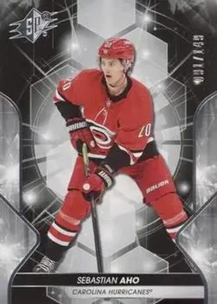 2019-20 SPx #26 - Sebastian Aho - Carolina Hurricanes