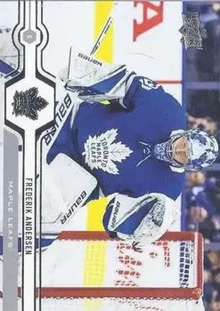 2019-20 Upper Deck #7 - Frederik Andersen - Toronto Maple Leafs