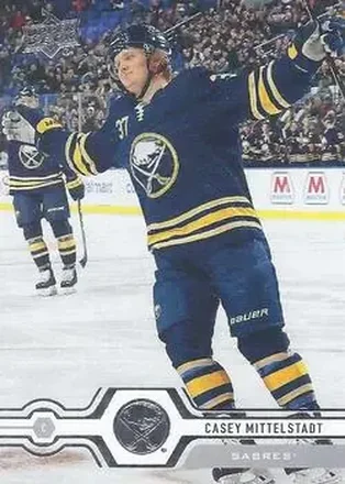 2019-20 Upper Deck #17 - Casey Mittelstadt - Buffalo Sabres