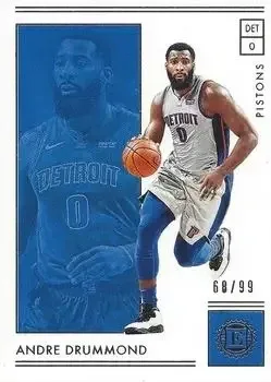 2018-19 Panini Encased #7 Andre Drummond
