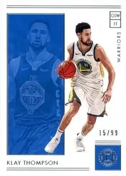 2018-19 Panini Encased #8 Klay Thompson