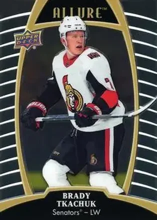2019-20 Upper Deck Allure #12 - Brady Tkachuk - Ottawa Senators