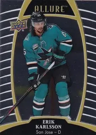 2019-20 Upper Deck Allure #25 - Erik Karlsson - San Jose Sharks