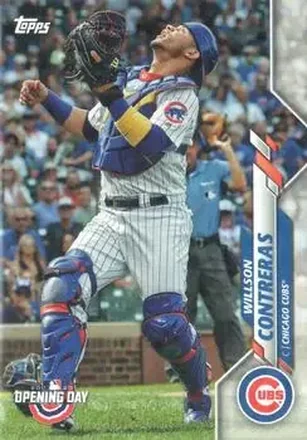 2020 Topps Opening Day #24b - Willson Contreras - Chicago Cubs