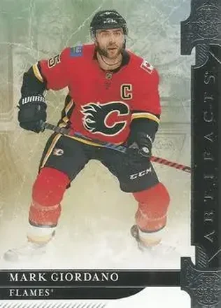 2019-20 Upper Deck Artifacts #5 - Mark Giordano - Calgary Flames