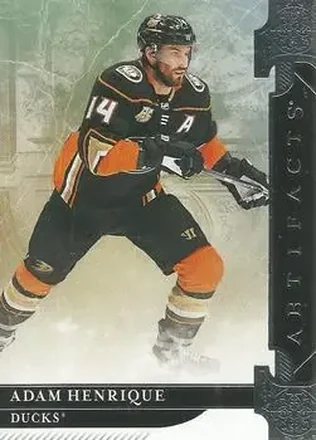 2019-20 Upper Deck Artifacts #12 - Adam Henrique - Anaheim Ducks