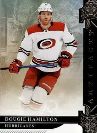 2019-20 Upper Deck Artifacts #14 - Dougie Hamilton - Carolina Hurricanes