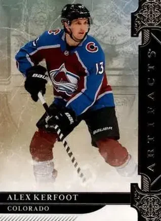 2019-20 Upper Deck Artifacts #16 - Alex Kerfoot - Colorado Avalanche