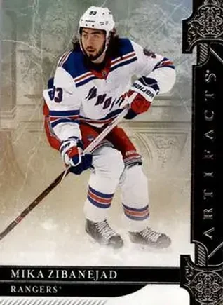 2019-20 Upper Deck Artifacts #23 - Mika Zibanejad - New York Rangers