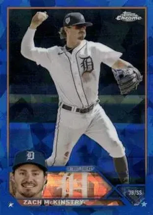 2023 Topps Chrome Update Sapphire Edition #USCS175 - Zach McKinstry - Detroit Tigers