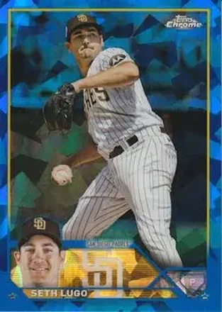 2023 Topps Chrome Update Sapphire Edition #USCS182 - Seth Lugo - San Diego Padres