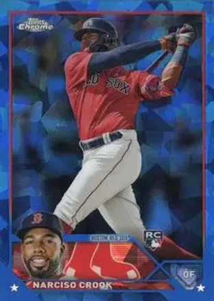2023 Topps Chrome Update Sapphire Edition #USCS186 - Narciso Crook - Boston Red Sox
