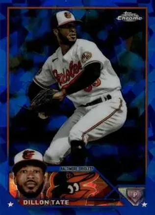 2023 Topps Chrome Update Sapphire Edition #USCS219 - Dillon Tate - Baltimore Orioles