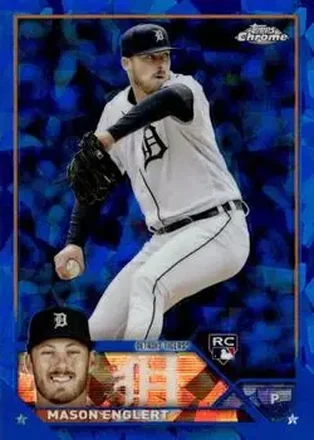 2023 Topps Chrome Update Sapphire Edition #USCS222 - Mason Englert - Detroit Tigers