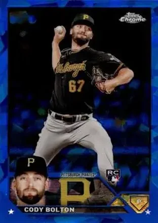 2023 Topps Chrome Update Sapphire Edition #USCS223 - Cody Bolton - Pittsburgh Pirates