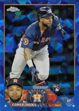 2023 Topps Chrome Update Sapphire Edition #USCS233 - Corey Julks - Houston Astros