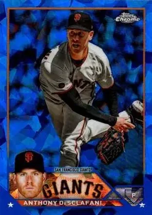 2023 Topps Chrome Update Sapphire Edition #USCS268 - Anthony DeSclafani - San Francisco Giants