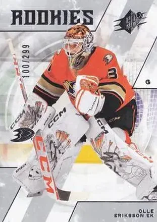 2023-24 SPx #161 - Olle Eriksson Ek - Anaheim Ducks