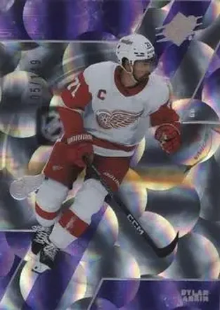 2023-24 SPx - Parallax Purple #5 - Dylan Larkin - Detroit Red Wings