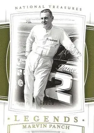 2020 Panini National Treasures - Holo Gold #77 - Marvin Panch - Wood Brothers Racing