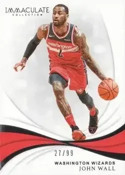2018-19 Panini Immaculate Collection #2 John Wall