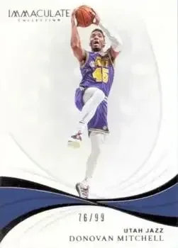 2018-19 Panini Immaculate Collection #4 Donovan Mitchell