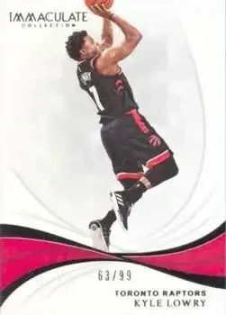 2018-19 Panini Immaculate Collection #7 Kyle Lowry