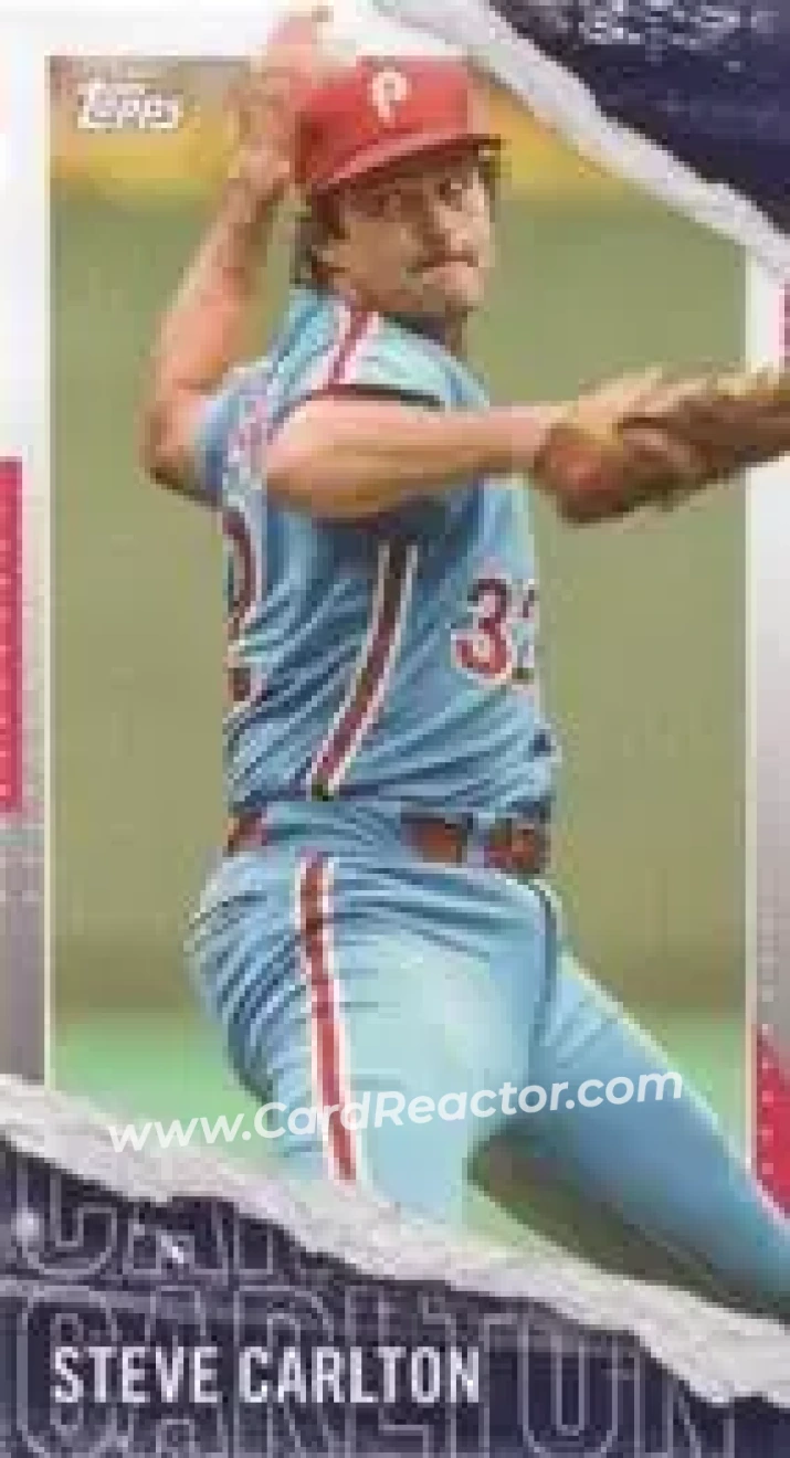 2020 Topps Rip - Mini Image Variations #M-30 - Steve Carlton - Philadelphia Phillies - Front