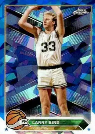 2023-24 Topps Chrome Sapphire Edition #175 - Larry Bird - Boston Celtics