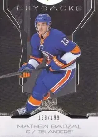 2019-20 Upper Deck Buybacks #1 - Mathew Barzal - New York Islanders