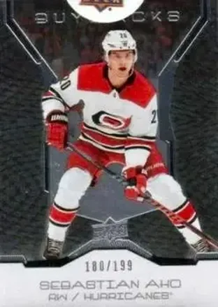 2019-20 Upper Deck Buybacks #2 - Sebastian Aho - Carolina Hurricanes