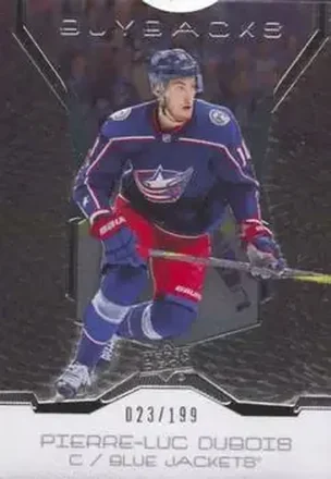2019-20 Upper Deck Buybacks #4 - Pierre-Luc Dubois - Columbus Blue Jackets