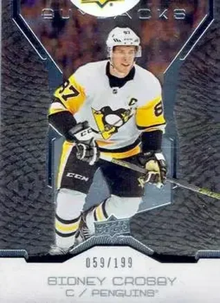 2019-20 Upper Deck Buybacks #25 - Sidney Crosby - Pittsburgh Penguins