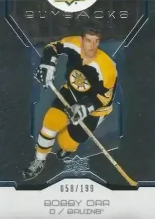 2019-20 Upper Deck Buybacks #34 - Bobby Orr - Boston Bruins