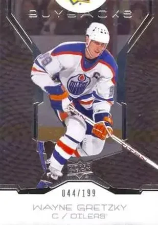 2019-20 Upper Deck Buybacks #40 - Wayne Gretzky - Edmonton Oilers