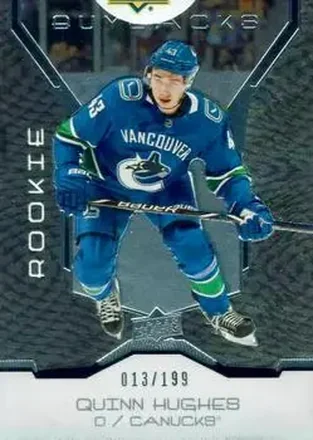 2019-20 Upper Deck Buybacks #45 - Quinn Hughes - Vancouver Canucks