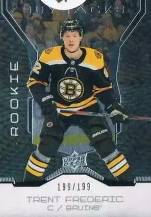 2019-20 Upper Deck Buybacks #48 - Trent Frederic - Boston Bruins