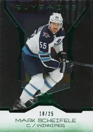 2019-20 Upper Deck Buybacks - Emerald #26 - Mark Scheifele - Winnipeg Jets