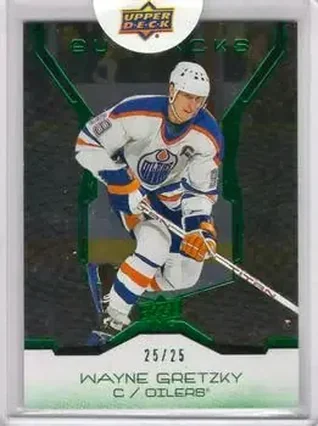 2019-20 Upper Deck Buybacks - Emerald #40 - Wayne Gretzky - Edmonton Oilers