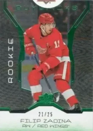 2019-20 Upper Deck Buybacks - Emerald #41 - Filip Zadina - Detroit Red Wings