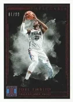 2018-19 Panini Impeccable #8 Joel Embiid