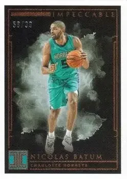 2018-19 Panini Impeccable #9 Nicolas Batum