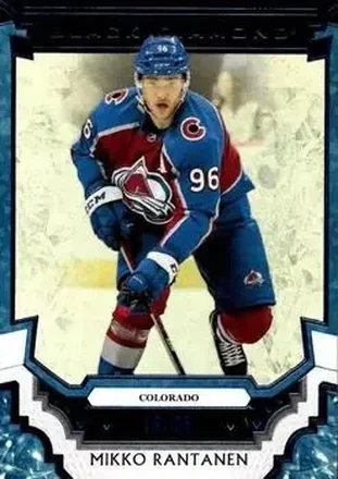 2023-24 Upper Deck Black Diamond - Blue #BDB-MR - Mikko Rantanen - Colorado Avalanche